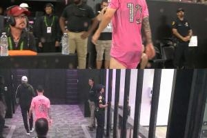 外媒：梅西罕见主动要求换人，引发人们对他身体状况的担忧